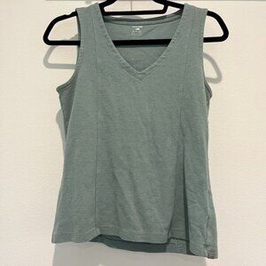 Womens Horny Toad Mint Green Sleeveless Top Outdoor Camping Athleisure Sz Medium